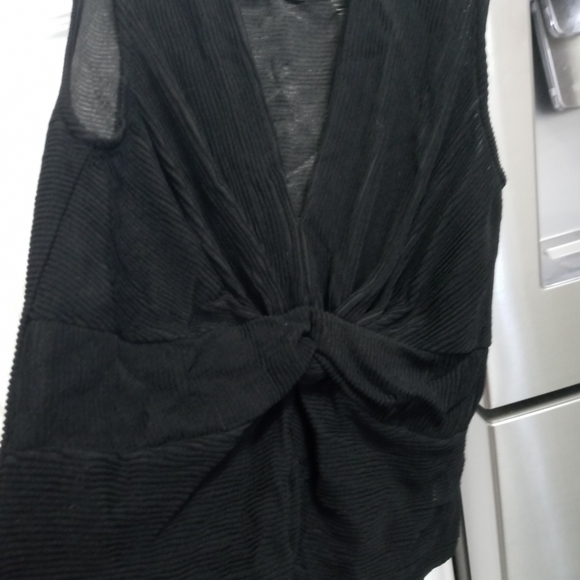 Zara Woman Sleeveless High low pleated Tank - Picture 10 of 11